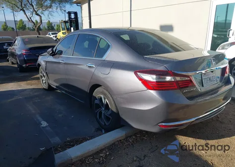 2016 Honda Accord Lx from USA, damaged, VIN 1HGCR2F30GA207364